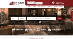 Desktop Screenshot of corazza.com.br